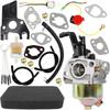 Carburetor Kit Compatible with Black Max PowerBoss 2500 3500 3550 3650 4550 5250 Watt JD4000 6.5hp 030252 XL4000 196cc 205cc BM903500 BM903511