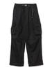 Beams Painter [Special Order] Gramicci Faded Twill 6-Pocket Pants, Men's, Black, Size L