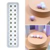 Round Bead Shaped Mould Easy To Demould Silicone Moulds Epoxy Resin Jewelry Molds for Crafting Lovers and Home Makers