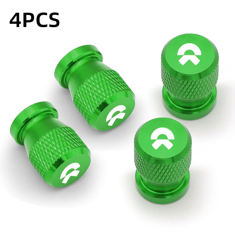 Car Wheel Tire Valve Caps, Tyre Stem Covers, Waterproof, For NIO EC6 ES6 ES7 ES8 ET7 ET5 ET9 2023 2024, 4Pcs Car Accessories