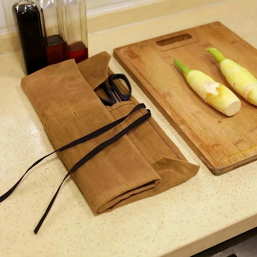 Portable Chef Knife Box Chef Knife Roll Bag Knife Roll Bag with Kitchen Utensils