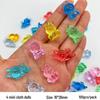 Luminous Cute Animal Mini Ornaments: Turtle, Bear, Rabbit - Handmade Glowing Accessories