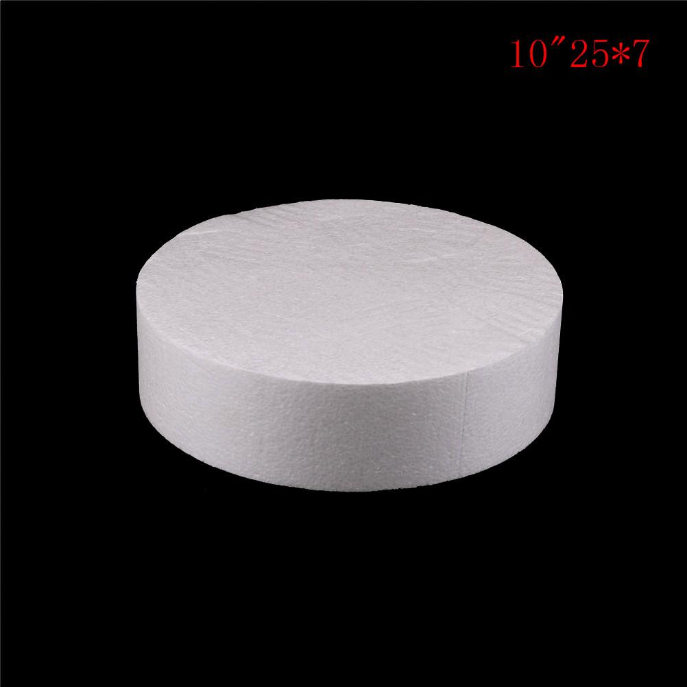 10/15/20/25cm Inch Patrice Model Round Styrofoam Foam Cake Dummy Sugarcraft Flower Decor
