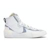 Nike Sacai X Blazer Mid White Grey Unisex Sneakers Wolf-Grey BV0072-100