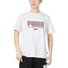 Puma GRAPHICS Retro T Shirt Men's White 676622-02