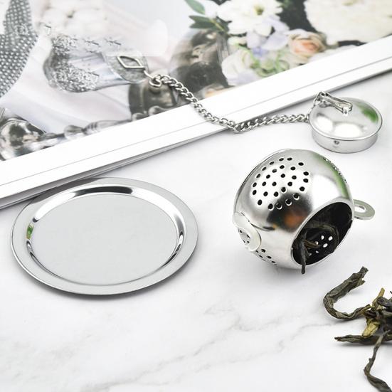 2 ks čajových spařovačů s háčkem Kuchyňské potřeby Kapacita úložiště Čajový sáček a sypané čajové sáčky Vynikající filtrace s dlouhým řetězcem