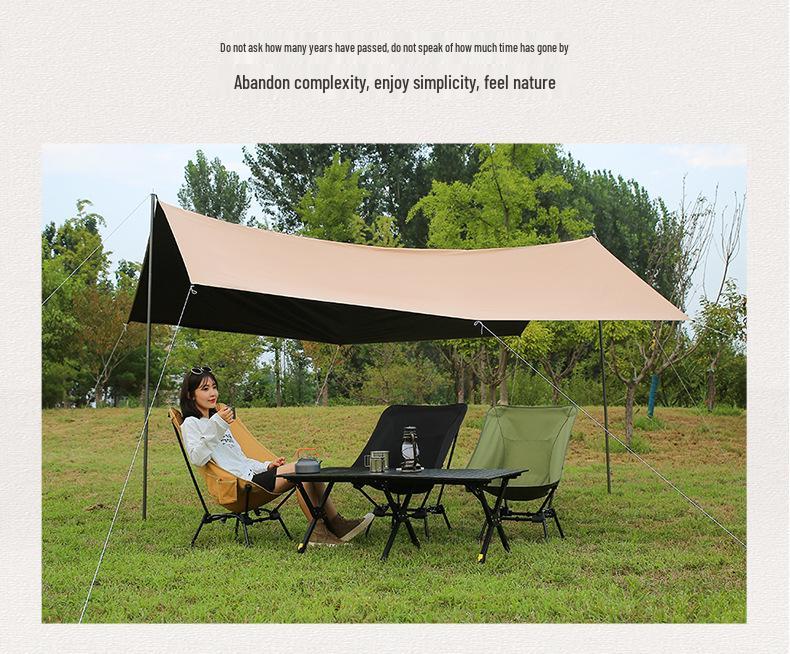 Ultra-light Portable Adjustable Folding Moon Chair for Outdoor Camping