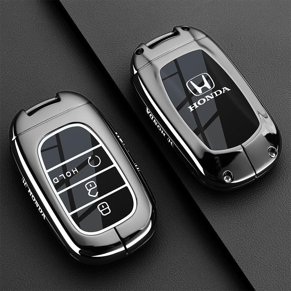 Suitable for Honda CRV Keycase, 11th Generation Civic, 10th Generation Accord, Haoying Style XRV, Binzhi Car Metal Buckle Shell KU9