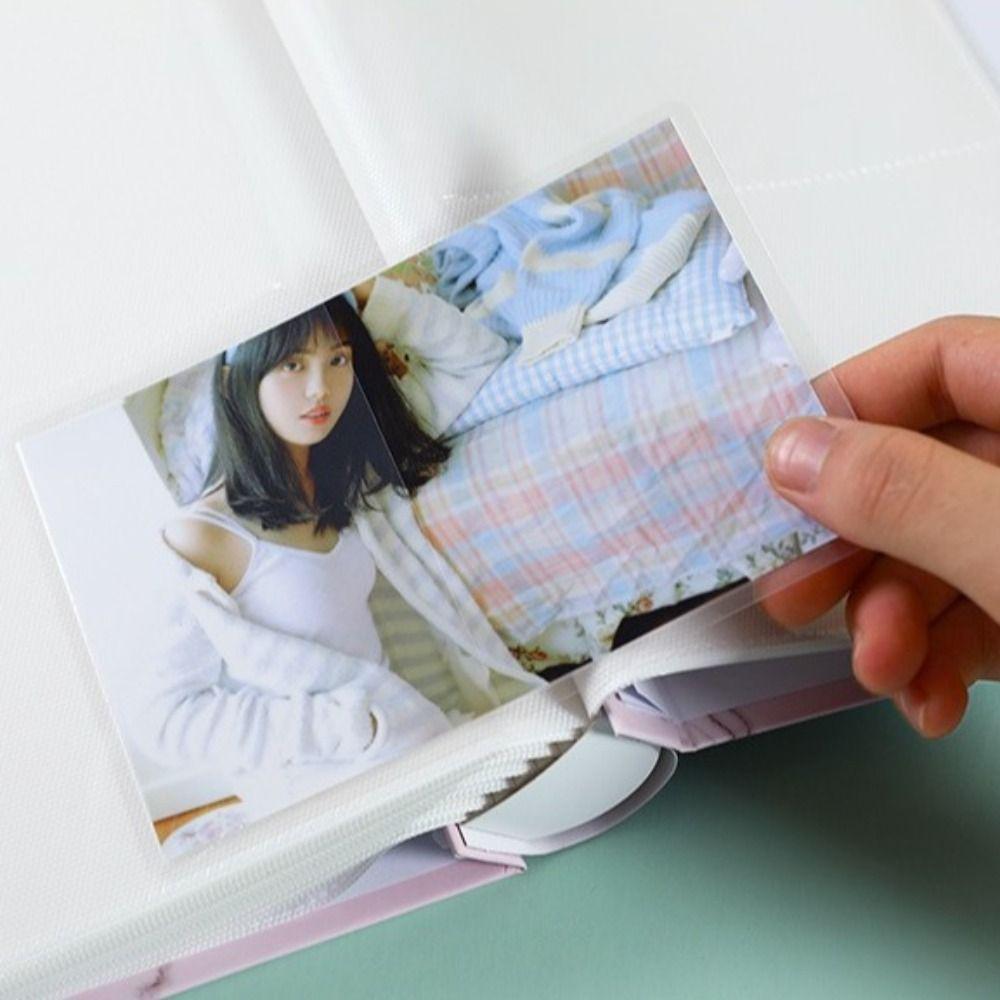 Exquisite 6inch Photo Album 200 Pockets Multi-pocket Photocard Holder Thickened Cartoon Pattern Scrapbook Gifts