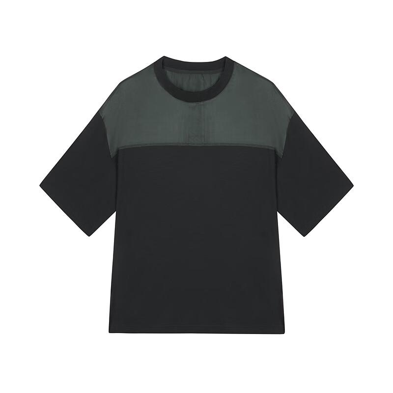 CROQUIS Men's 2025 Summer Loose Fit Round Neck T-shirt