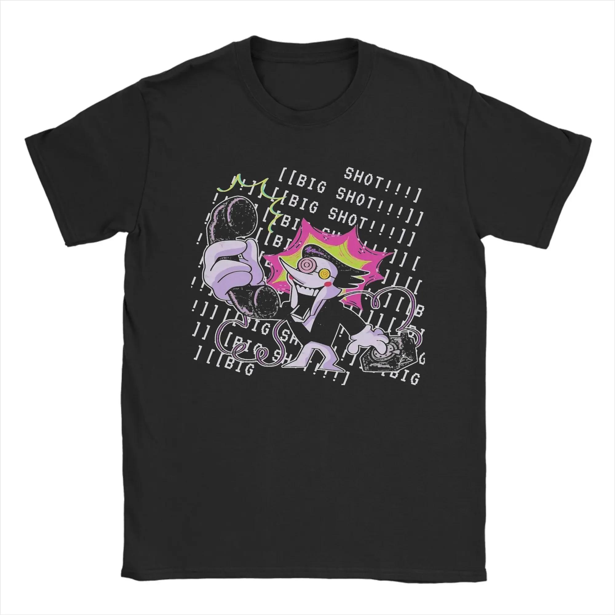 

2026 I Love My Girlfriend Mr Tenna T Shirt Summer Deltarune Game Spamton Harajuku TShirts Couple Tees Short Sleeve Tshirt M