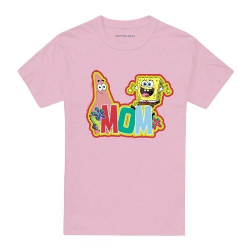 SpongeBob SquarePants Unisex Adult Mom Mothers Day T-Shirt
