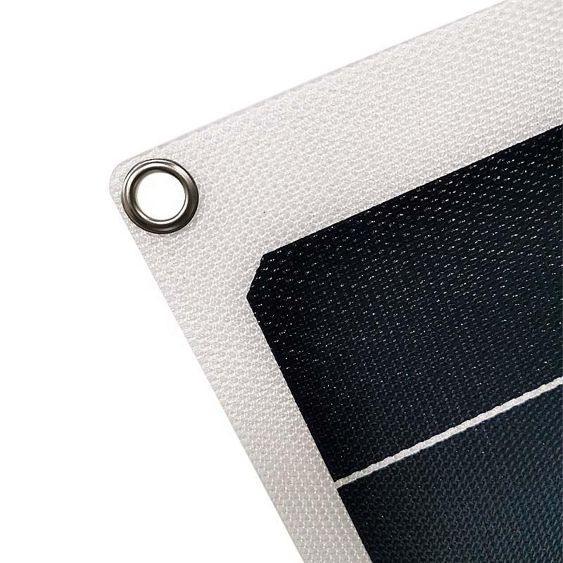 Venkovní monokrystalický 50W poloflexibilní solární panel Panel pro výrobu solární energie Fotovoltaický modul