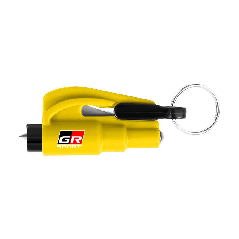 2-in-1 Car Tools Car Safety Hammer Window Breake Life Saving Seat Belt Cutter for Toyota Trd GR Corolla Yaris CHR Avensis Camry Land Cruiser