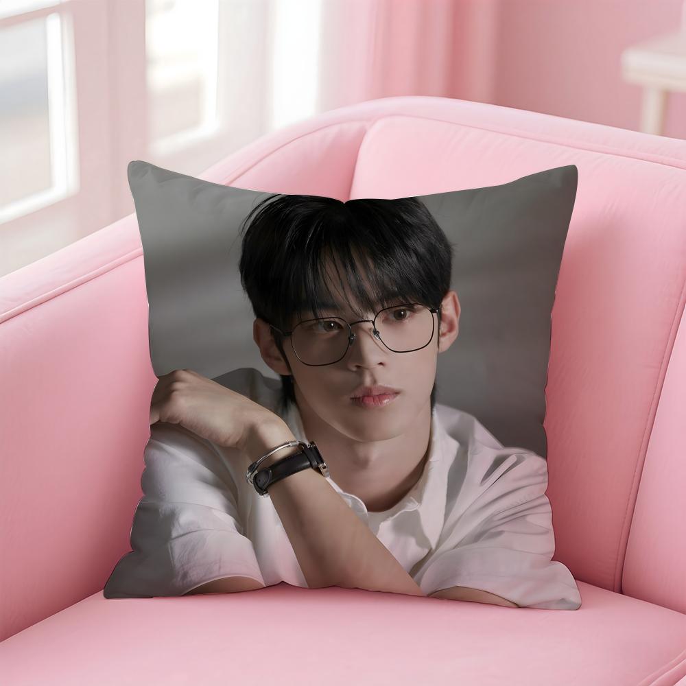actor fresh DDohoon Cushion Cover Pillow Case Soft Skin Friendly Fabric  Concealed Zipper