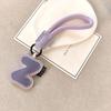 Exquisite Leather Keychain: 26 English Letters - Simple Couple Style Bag Charm, Ideal Small Gift