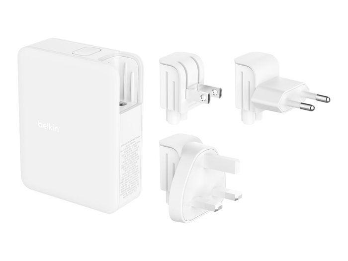 Alimentatore - Belkin - Belkin BoostCharge Pro - tecnologia GaN - USB, 3 x USB-C - 140 Watt