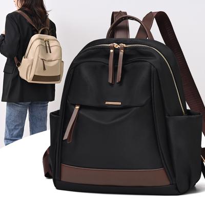 Fashionable and Trendy Nylon Backpack, Versatile Travel Backpack, Casual Bag