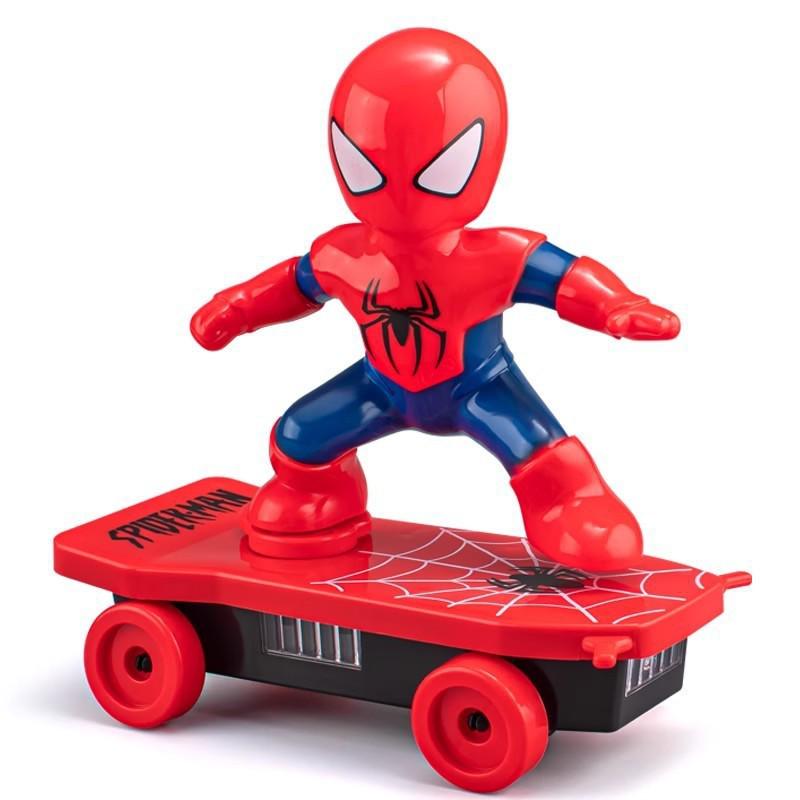360° Spider-Man Stunt Electric Scooter Toy for Kids
