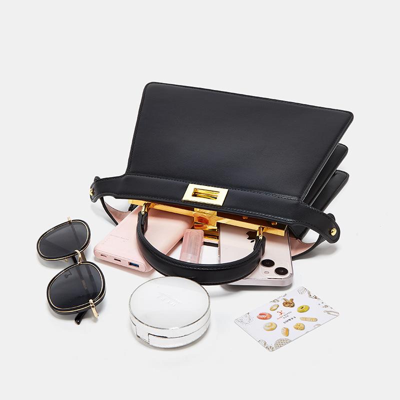 Fashion new handbag organ bag Korean version versatile shoulder messenger bag
