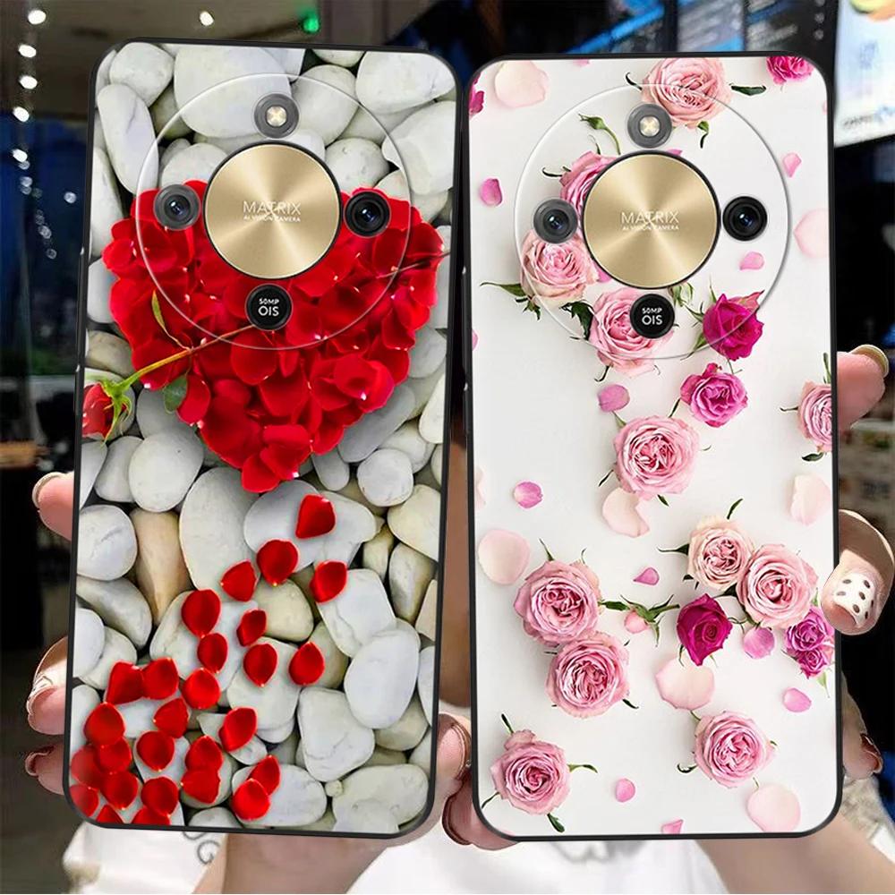 For Honor X70 Case Cover MTN-AN00 Silicon Soft TPU Shockproof Phone Case Shell For Honor X70 X 70 Cases 6.79" HonorX70 Fundas