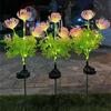 Equinox Flowers Lights LED Outdoor Solar Power Garden Waterproof Energy Saving