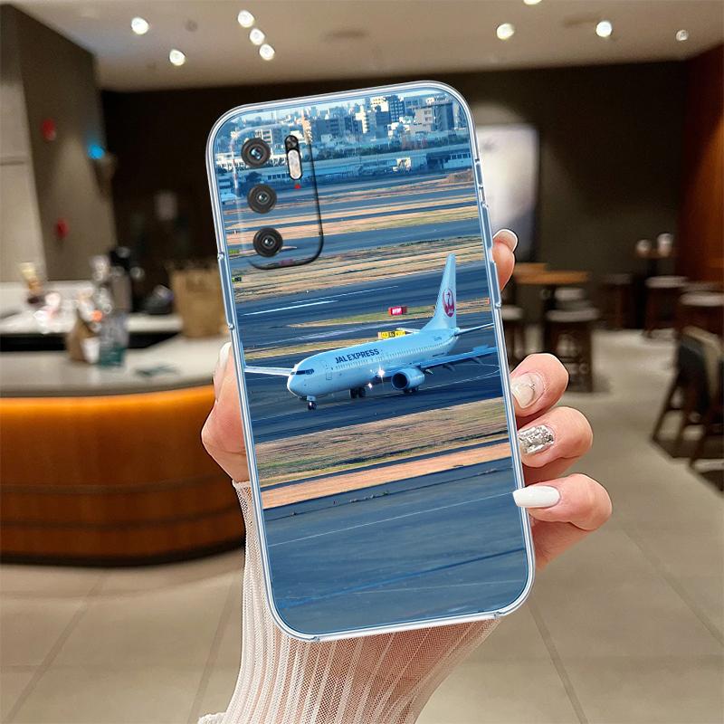 

NH3 Aircraft travel cloud Sky Transparent Phone Case for Motorola Moto G7 G8 G9 G84 G85 G73 G24 G15 Z2 Play Power Plus Motorola Moto G24