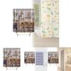 Animal Shower Curtain Peva Waterproof Bathroom Divider For Home Use
