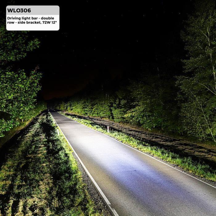 Projecteur LED - CREE - Longue Portée - 72W - 6480 Lumens - IP67 Étanche