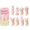 Cute Sonny Angel Cherry Blossom Series Hanami Edition Random Blind Box Pink Mini Doll Toys for Kids Children Gifts GZW
