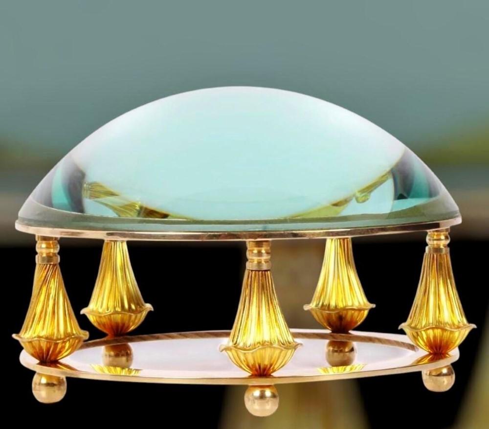 Desktop Vintage Antique Style Magnifier, TableTop Reading Magnifying Glass