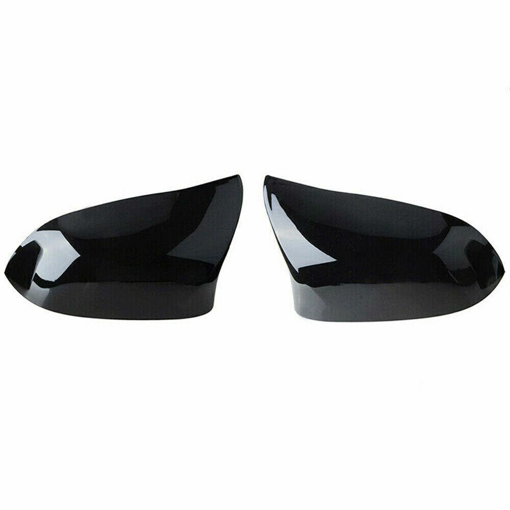 For BMW X5 F15 X6 F16 2014-2018 Pair Rear View Mirror Cap Car Side Door Mirror Cover Wing Cap Replacement 51167365113