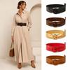 Adjustable Length Wide Waist Belt Wide Decorative Waistband Self-Tie Belt  For Party Daily Outfit