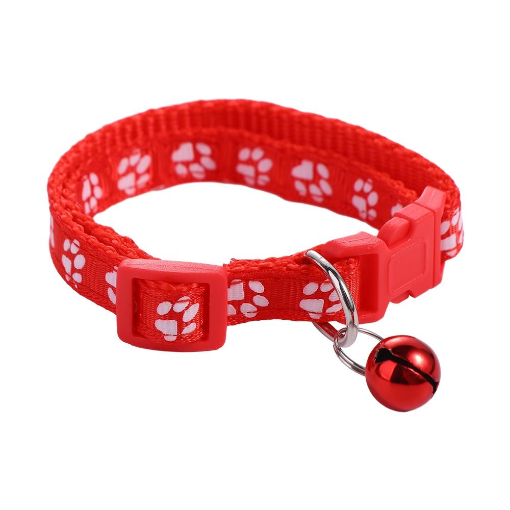 Cat Paw Print For Puppy Kitten Easy Wear Grooming Accessories Cat Necklace Pet Supplies Pet Collar