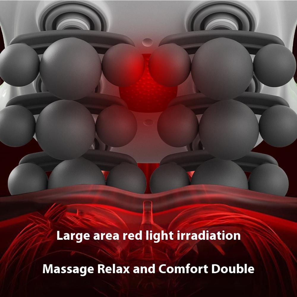 Fascia Gun 18 Heads Massage Gun Lose Fat Vibration Muscle Relaxation Massager Relief Neck Back Waist Massage Instrument Shaping