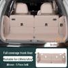 i6 Trunk Mat: Full Coverage Leather Protection Pad for Car Interior