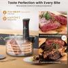 BLITZHOME Sous Vide Machine, WiFi APP Included, 1100W Sous Vide Cooker with Accurate Temperature & Timer, Ultra Quiet Stainless Precision Immersion