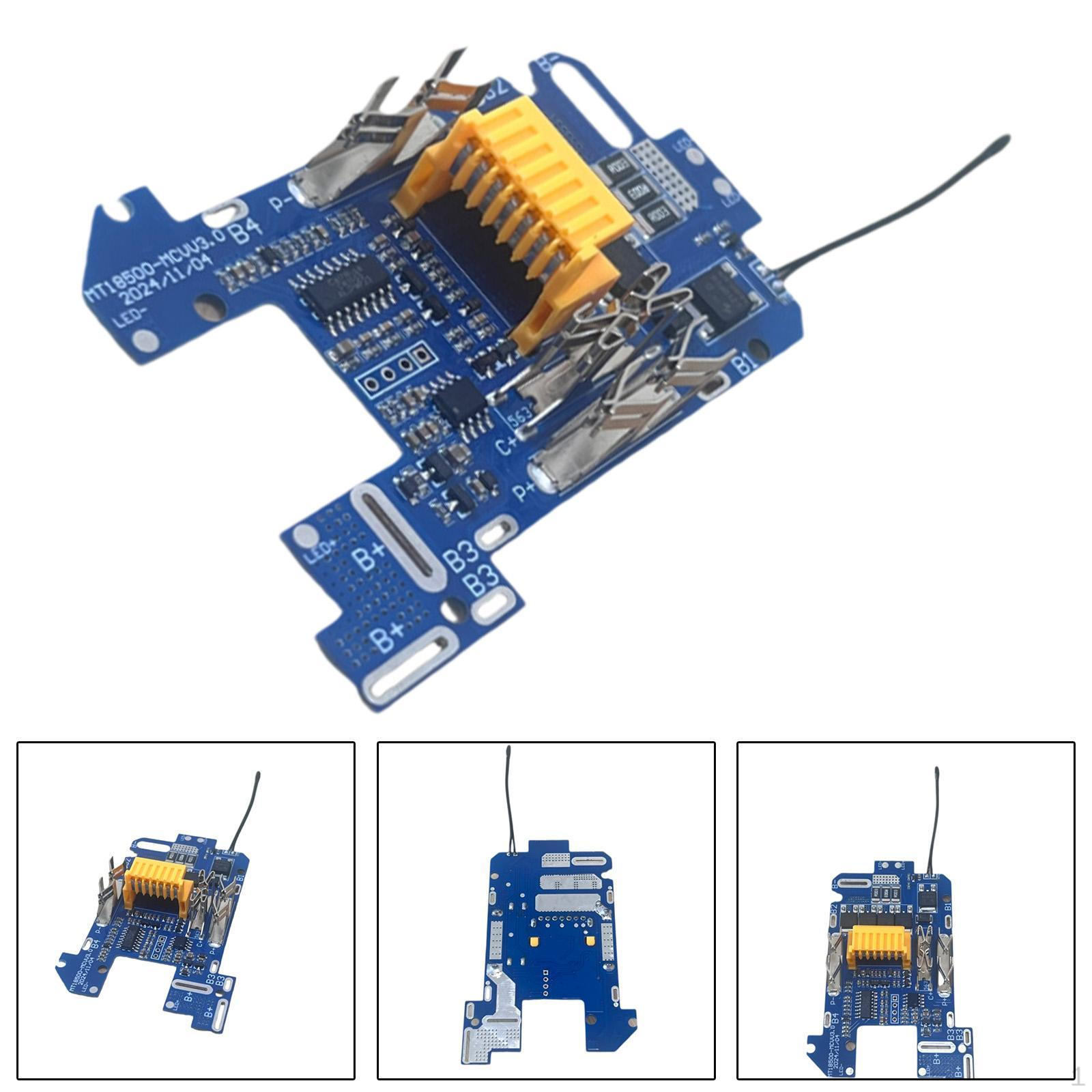 

Плата захисту заряду акумулятора Вогнестійкий корпус Легка 8.6x5.7x1.2см для кутових шліфмашин Standard
