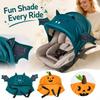 2-in-1 Car and Stroller Sunshade Canopy with Adjustable Design for Baby
