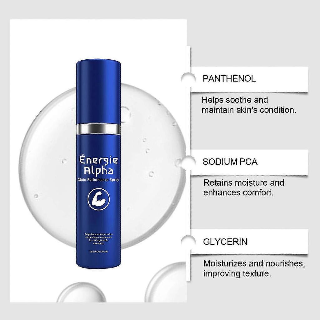 Men's Care Spray, With A Gentle Formula, Provides Comfortable Care And Daily Nourishment. It Boosts Men's Vitality And Is Portable