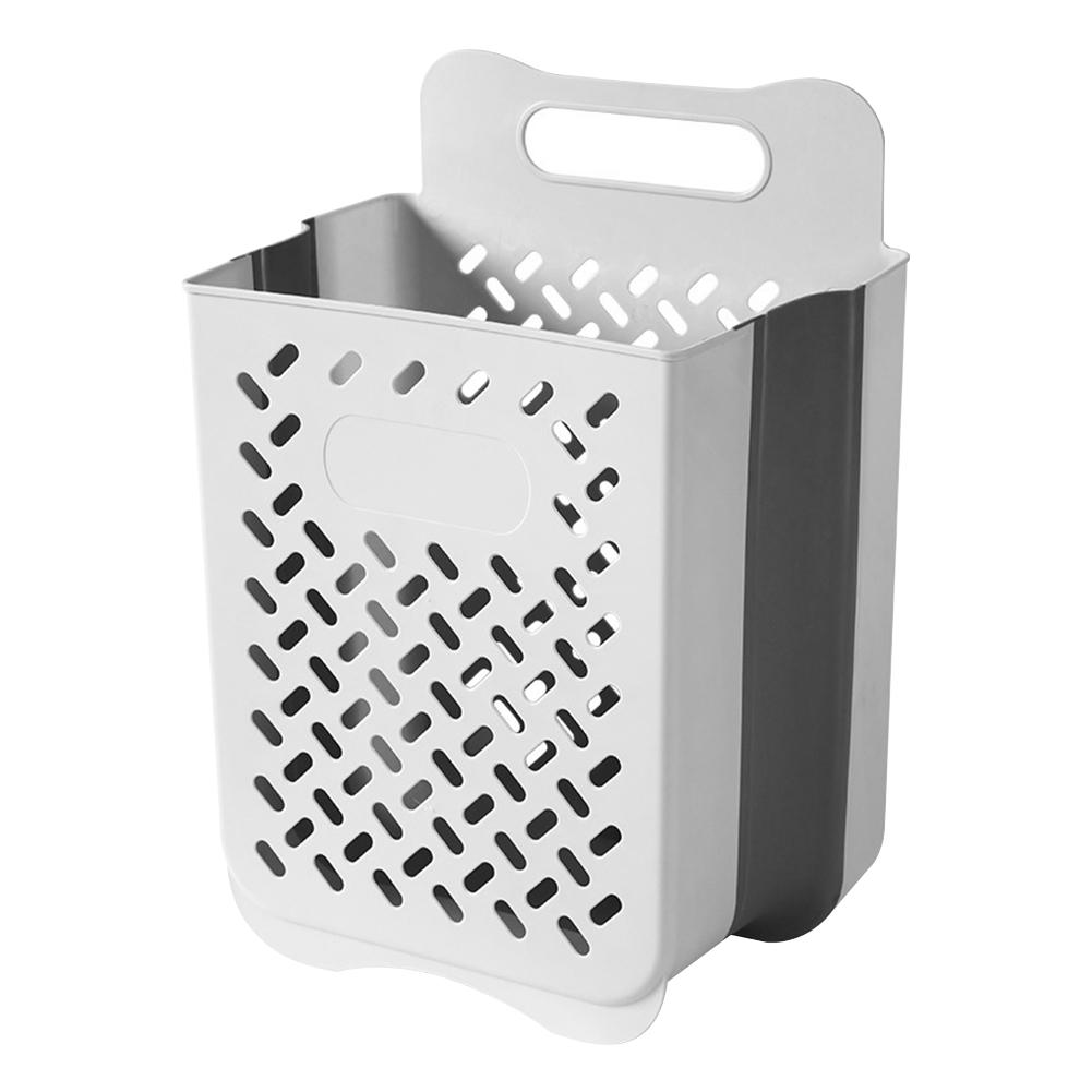

Collapsible Bathroom Folding Dirty Clothes Storage Basket with Carry Handle Dirty Clothes Basket Wall Mounted for Dirty Clothes