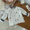 Machine washable handmade cotton-padded jacket, children's cotton-padded jacket, student school uniform with thickened warm boys cotton-padded jacket