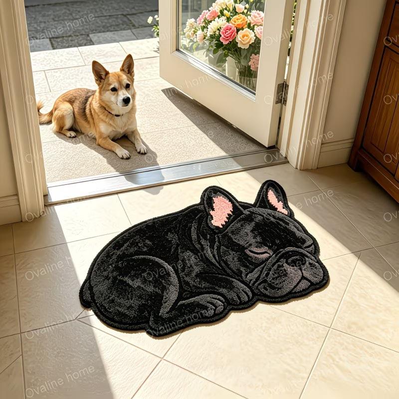 3D Animals Floor Mat, Home Bathroom Floor Mat, Quick-Drying Water Absorbing Foot Mat, Easy-to-Clean Bath Mat