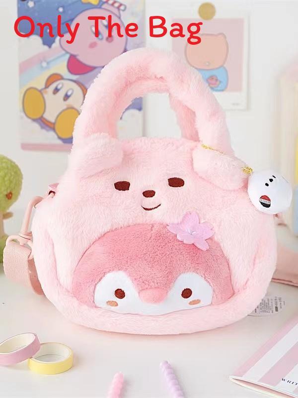 Penguin Plush Toy Bag With Soft Short Plush For Kids And Teens Perfect For Casual Use