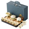 Light luxury tea set Home office High-end tea set Ru kiln guest cup Premium gift box Business gift