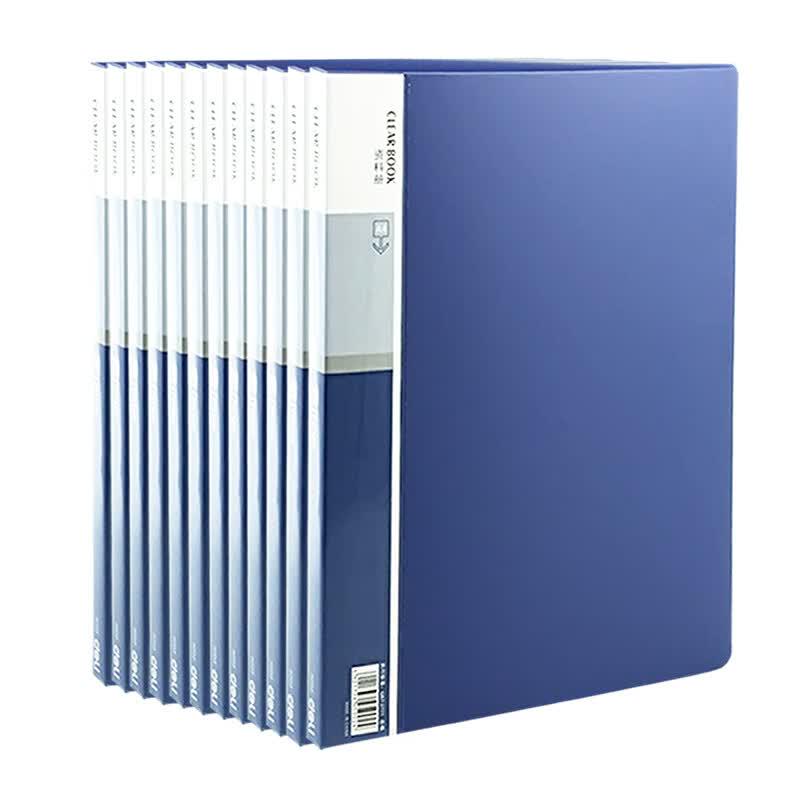 Deli A4 Document Storage Folders, 12-Pack