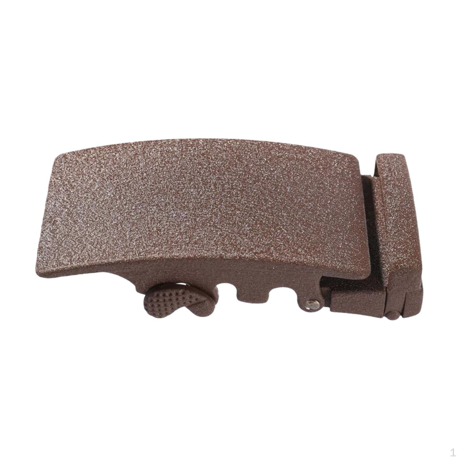 

Мужской ремень с пряжкой-храповиком, регулируемый 36 мм для брюк, джинсов, аксессуаров для одежды коричневый