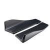 2 Pcs Carbon Fiber Color Car Bumper Spoiler Rear Splitter Diffuser Lip Universal