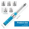 2025+Spoke Torque Wrench, 2-10 NM Motorcycle Spoke Wrench Set, Steel Torque Wheel Spoke Spanner with Storage Box, 5.0-6.8mm
