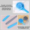 Silicone Shower Brush Body Exfoliating Dry Brushing Bathroom Back Bath Brush for Shower Brush for The Back